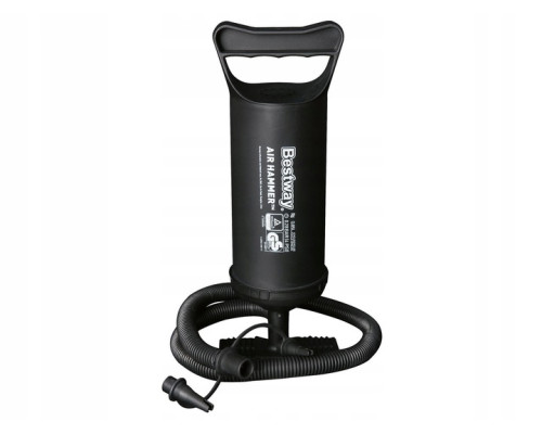 Матрац надувний з насосом Bestway 67002-62002 191 х 137 х 22 см, синій