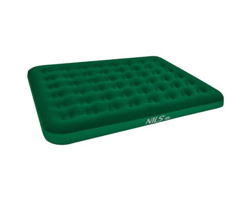 Матрац надувний двомісний NILS CAMP NC2803 203 х 152 х 22 см, зелений
