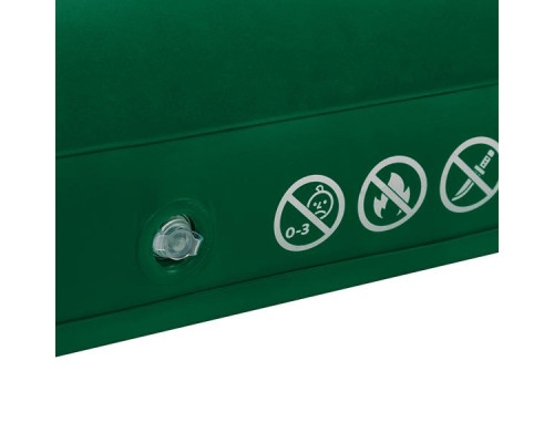 Матрац надувний двомісний NILS CAMP NC2803 203 х 152 х 22 см, зелений