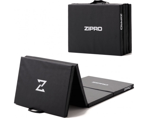 Мат гімнастичний Zipro, 180 х 60 х 4 см, чорний