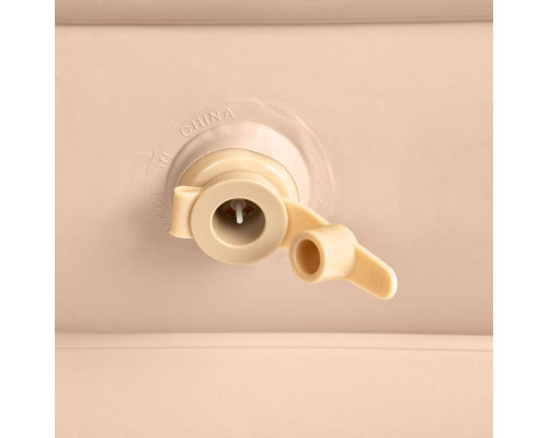 Матрац надувний двомісний NILS CAMP NC2808 з електронасосом 200 х 145 х 35, бежевий