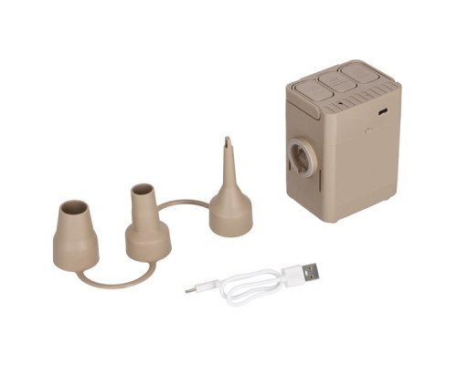 Матрац надувний двомісний NILS CAMP NC2808 з електронасосом 200 х 145 х 35, зелений