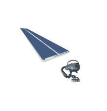 Мат гімнастичний надувний MASTER Airtrack S-Pro, 1400 х 200 x 10 см, синій