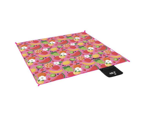 Килимок для пікніка NILS CAMP NC2223 200 х 200 см, різнокольоровий