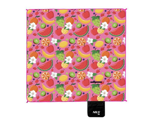 Килимок для пікніка NILS CAMP NC2223 200 х 200 см, різнокольоровий