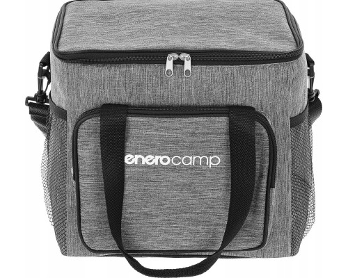 Термосумка ENEROCAMP 28 л, 37x29x28,5 см, сіра Термосумка ENEROCAMP 28 л, 37x29x28,5 см, сіра