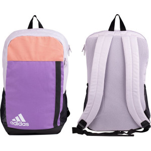 Шкільний міський спортивний рюкзак Adidas Motion Badge of Sport фіолетово-помаранчевий IK6889
