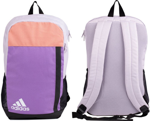 Шкільний міський спортивний рюкзак Adidas Motion Badge of Sport фіолетово-помаранчевий IK6889 Шкільний міський спортивний рюкзак Adidas Motion Badge of Sport фіолетово-помаранчевий IK6889