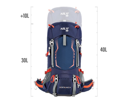 Рюкзак туристичний NC1993 DARK BLUE 30L NILS CAMP Рюкзак туристичний NC1993 DARK BLUE 30L NILS CAMP