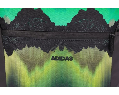 Шкільний міський спортивний рюкзак Adidas Street Camper чорно-зелений HN7760 Шкільний міський спортивний рюкзак Adidas Street Camper чорно-зелений HN7760
