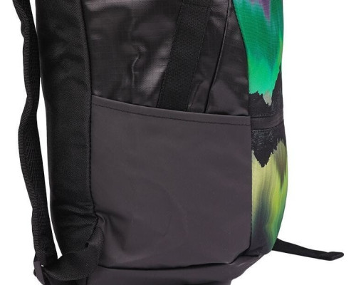 Шкільний міський спортивний рюкзак Adidas Street Camper чорно-зелений HN7760 Шкільний міський спортивний рюкзак Adidas Street Camper чорно-зелений HN7760