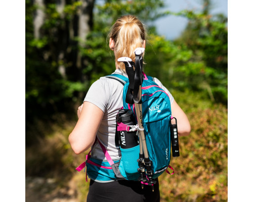 Рюкзак туристичний NILS CAMP NC1950 Caver 18 л, бірюзовий