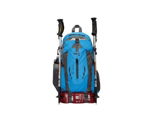 Туристичний рюкзак 40л NILS CAMP VALLEY NC1749 блакитний<br> Туристичний рюкзак 40л NILS CAMP VALLEY NC1749 блакитний<br>
