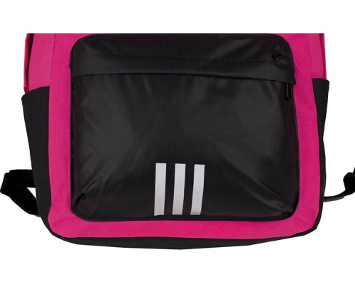 Шкільний міський спортивний рюкзак Adidas adidas Classic Badge of Sport 3-Stripes рожево-чорний IK5723 Шкільний міський спортивний рюкзак Adidas adidas Classic Badge of Sport 3-Stripes рожево-чорний IK5723