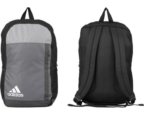 Шкільний міський спортивний рюкзак Adidas Motion Badge of Sport чорно-сірий IK6890 Шкільний міський спортивний рюкзак Adidas Motion Badge of Sport чорно-сірий IK6890