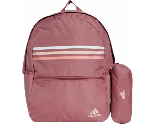 Рюкзак міський спортивний шкільний Adidas Classic Horizontal 3-S рожевий IZ1897 Рюкзак міський спортивний шкільний Adidas Classic Horizontal 3-S рожевий IZ1897