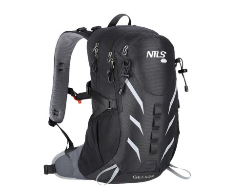 Рюкзак туристичний NC1942 BLACK GHOSTER 20L NILS CAMP Рюкзак туристичний NC1942 BLACK GHOSTER 20L NILS CAMP