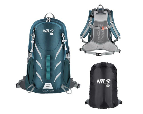 Рюкзак туристичний NC1942 BLUE GHOSTER 20L NILS CAMP Рюкзак туристичний NC1942 BLUE GHOSTER 20L NILS CAMP