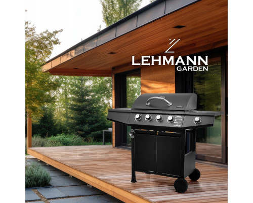Газовий гриль Lehmann Ohio 9.3 kW 32.5 см x 61 см Газовий гриль Lehmann Ohio 9.3 kW 32.5 см x 61 см