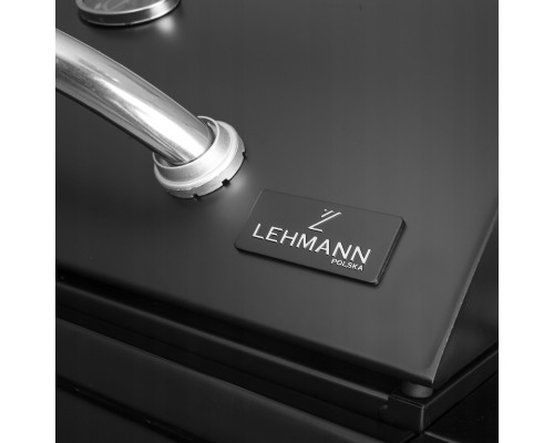 Газовий гриль LEHMANN TEXAS 3+1 чорний Газовий гриль LEHMANN TEXAS 3+1 чорний