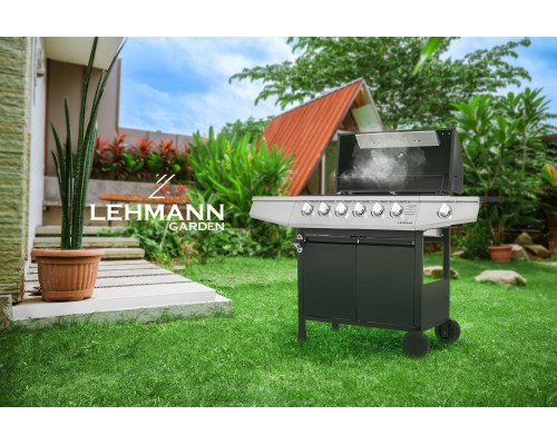 Газовий гриль LEHMANN VEGAS 12.8 kW 33.5 см x 72 см Газовий гриль LEHMANN VEGAS 12.8 kW 33.5 см x 72 см