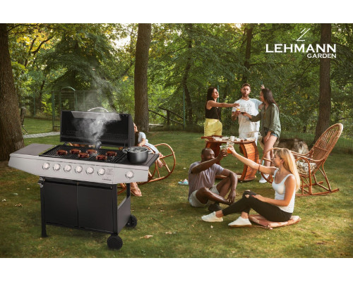 Газовий гриль LEHMANN VEGAS 12.8 kW 33.5 см x 72 см Газовий гриль LEHMANN VEGAS 12.8 kW 33.5 см x 72 см