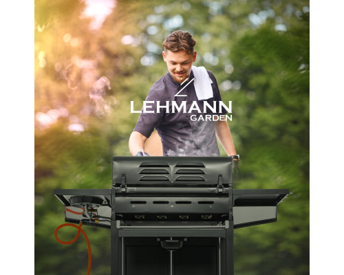 Газовий гриль LEHMANN VEGAS 12.8 kW 33.5 см x 72 см Газовий гриль LEHMANN VEGAS 12.8 kW 33.5 см x 72 см