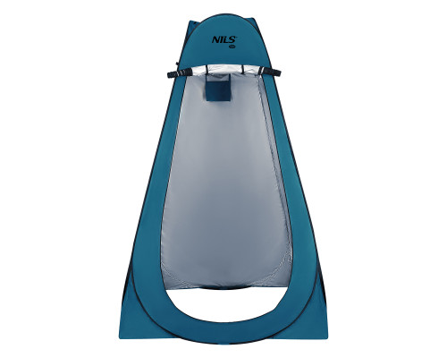 Намет санітарний NILS CAMP NC1706, 120 х 120 х 190 см, синьо-зелений