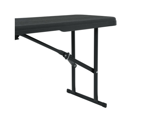 Лавка розкладна NILS CAMP NC3404, 183 х 28 х 43 см, чорна