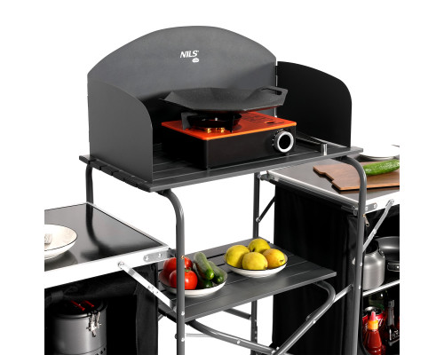 Шафа кемпінгова з вітрозахистом NILS CAMP NC3042