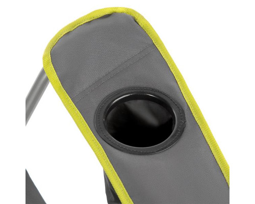 NC3080 GREY-LIME CAMPING CHAIR NILS CAMP NC3080 GREY-LIME CAMPING CHAIR NILS CAMP