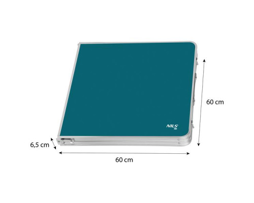 Стіл кемпінговий розкладний NILS CAMP NC1605, синій