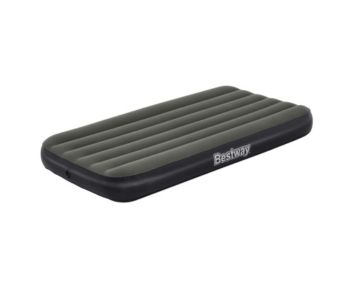 Матрац надувний Bestway 6713L 188x99 см, чорно-сірий