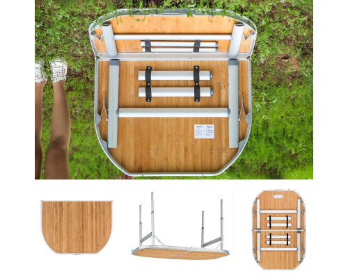 Стіл кемпінговий розкладний KING CAMP Bambus 120 x 80 см