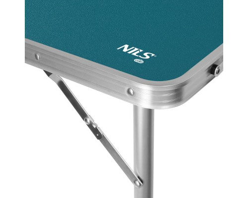 Стіл розкладний NILS CAMP NC1633 з 4 стільцями, синій