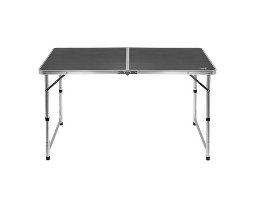 Стіл розкладний NILS CAMP NC1633 з 4 стільцями, темно-сірий
