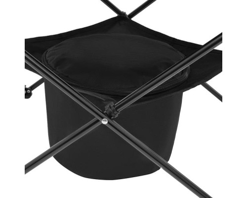 Стіл розкладний NILS CAMP NC3304 з 2 стільцями, чорний