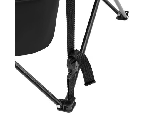 Стіл розкладний NILS CAMP NC3304 з 2 стільцями, чорний