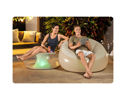 Fotel dmuchany LED Bestway 75086