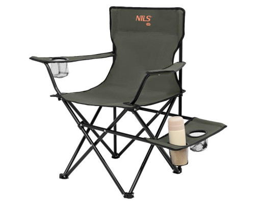 Крісло для кемпінгу NILS CAMP NC3301, хакі