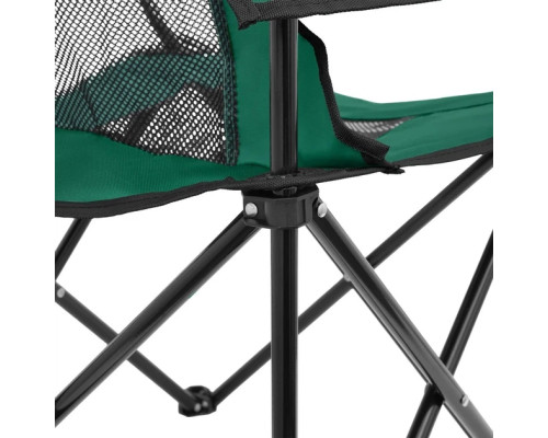 Крісло для кемпінгу NILS CAMP NC3302, темне-зелене