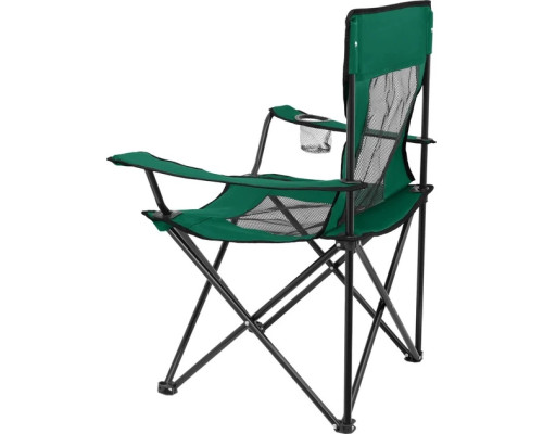 Крісло для кемпінгу NILS CAMP NC3302, темне-зелене