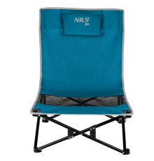 Крісло для кемпінгу NILS CAMP NC3306, синьо-сіре