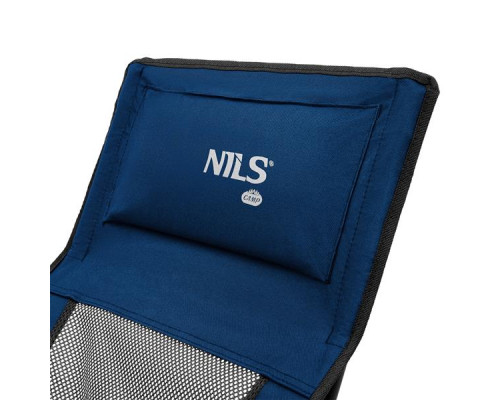 Крісло для кемпінгу NILS CAMP NC3322, синє