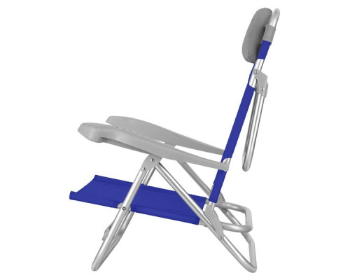 Крісло для кемпінгу 2в1 NILS CAMP NC3502, синьо-сіре