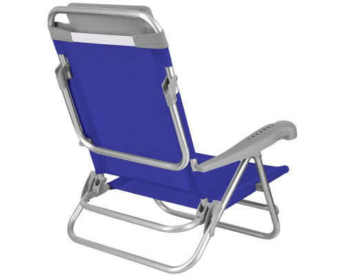 Крісло для кемпінгу 2в1 NILS CAMP NC3502, синьо-сіре