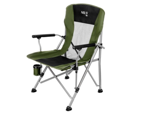 Крісло для кемпінгу NILS CAMP NC3701, зелене