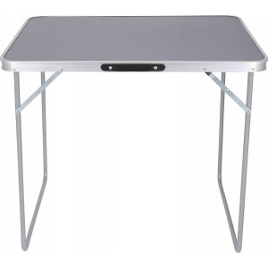 Стіл розкладний туристичний ENERO CAMP 80 x 60 x 70 см - сірий