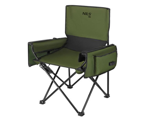 Крісло для кемпінгу NILS CAMP NC3703, зелене