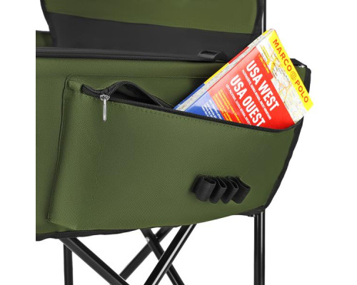 Крісло для кемпінгу NILS CAMP NC3703, зелене